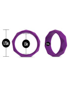 Blush Wellness Geo C - Ring - Purple
