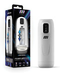 Blush for Men Robo Bator Powered Vibrating Stroker - White
