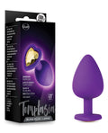 Blush Temptasia Bling Plug w/Gem - Purple
