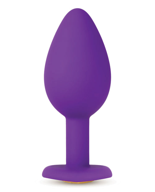 Blush Temptasia Bling Plug w/Gem - Purple