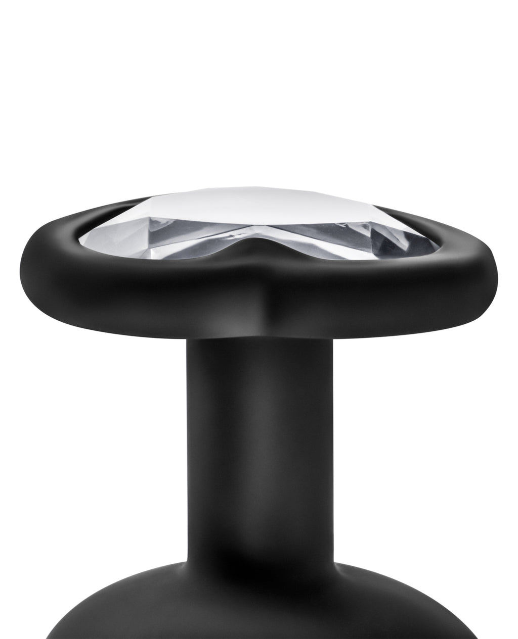 Blush Temptasia Bling Plug w/Gem - Black