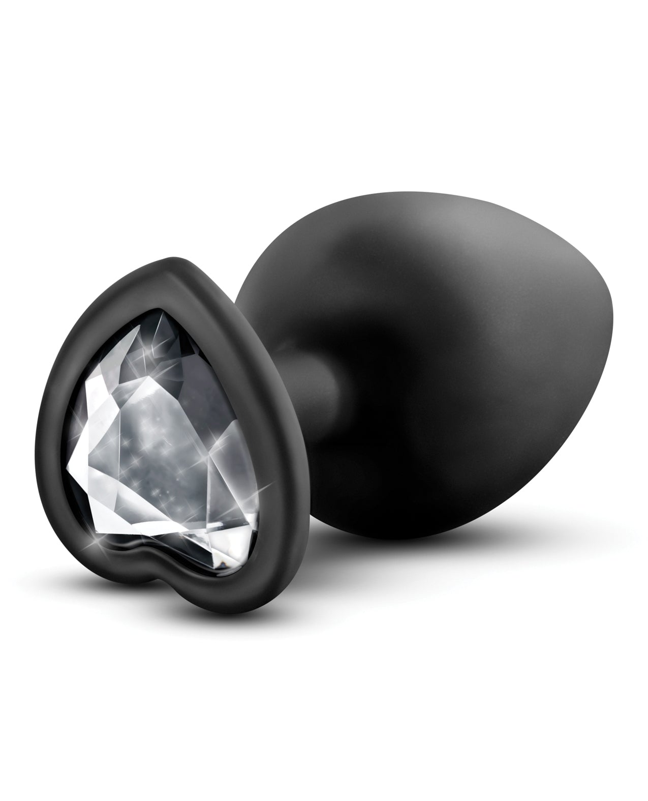 Blush Temptasia Bling Plug w/Gem - Black