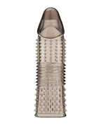 Blue Line C & B 6.5" Triple Sensation Penis Enhancing Sleeve Extension - Smoke