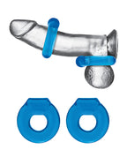Blue Line C & B Ultra - Stretch Stamina Endurance Ring - Jelly Blue Pack of 2