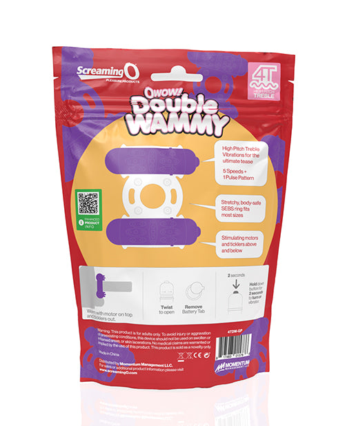 Screaming O Double Wammy - Grape