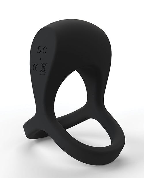 Screaming O Big O Pro Strapped Vibrating Ring - Black