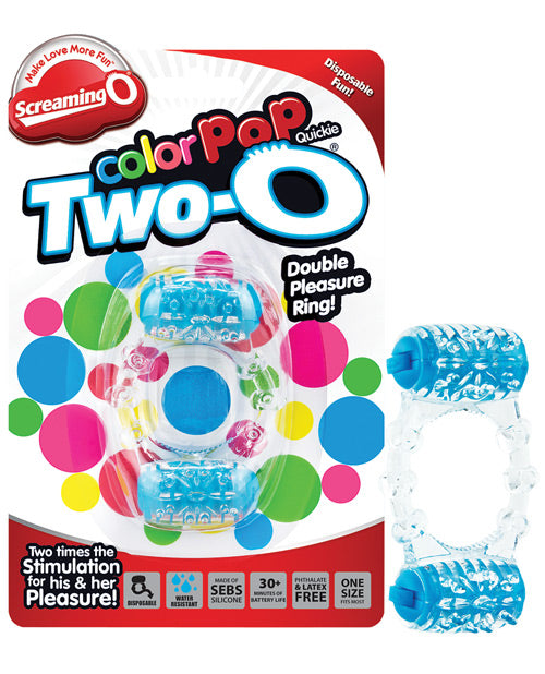Screaming O Color Pop Quickie Two - O - Blue