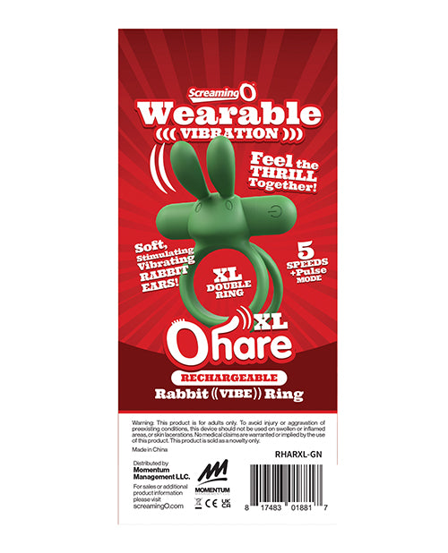 Screaming O Rechargeable Ohare - Green