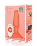 b - Vibe Rimming Plug 2 - Orange