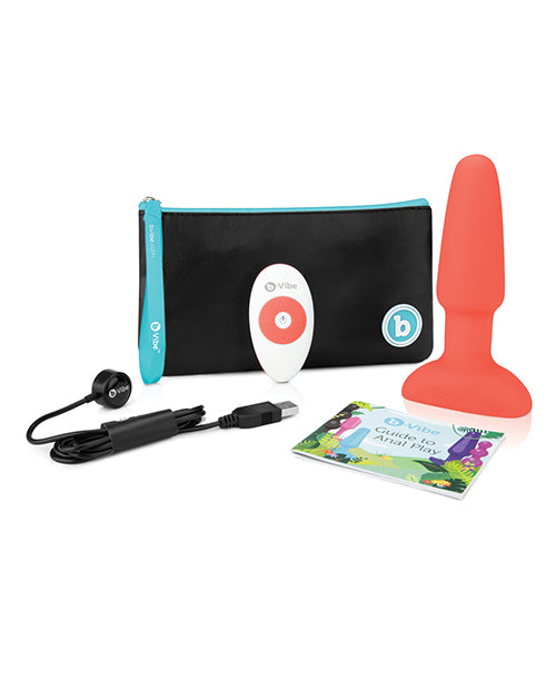 b - Vibe Rimming Plug 2 - Orange
