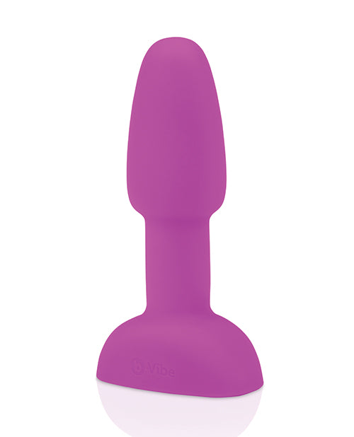 b - Vibe Rimming Plug - Fuchsia