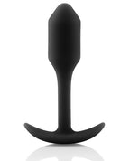 b - Vibe Weighted Snug Plug 1 - Black