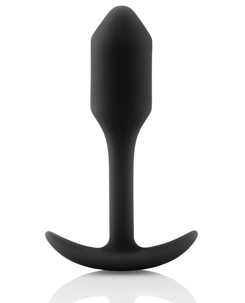 b - Vibe Weighted Snug Plug 1 - Black