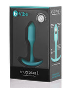 b - Vibe Weighted Snug Plug 1 - Mint