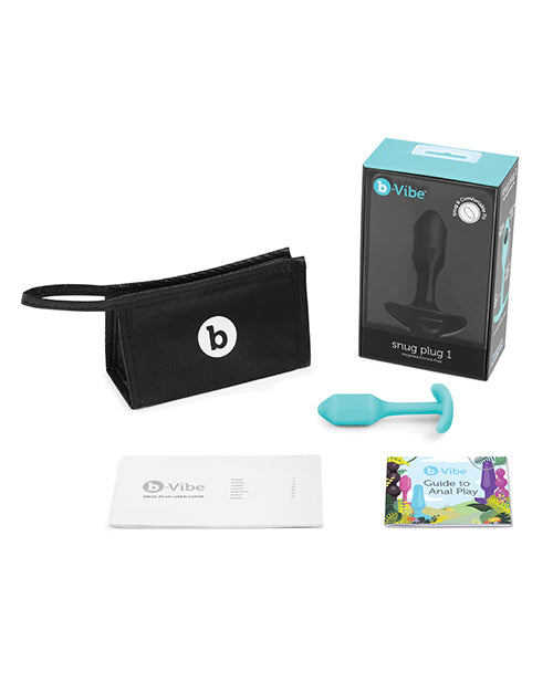 b - Vibe Weighted Snug Plug 1 - Mint