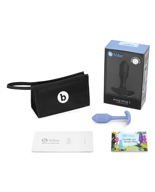 b - Vibe Weighted Snug Plug 1 - Violet