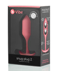 b - Vibe Weighted Snug Plug 2 - Coral