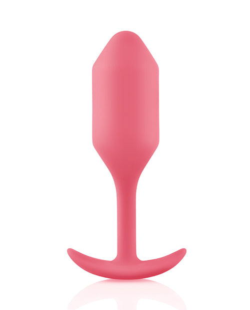 b - Vibe Weighted Snug Plug 2 - Coral