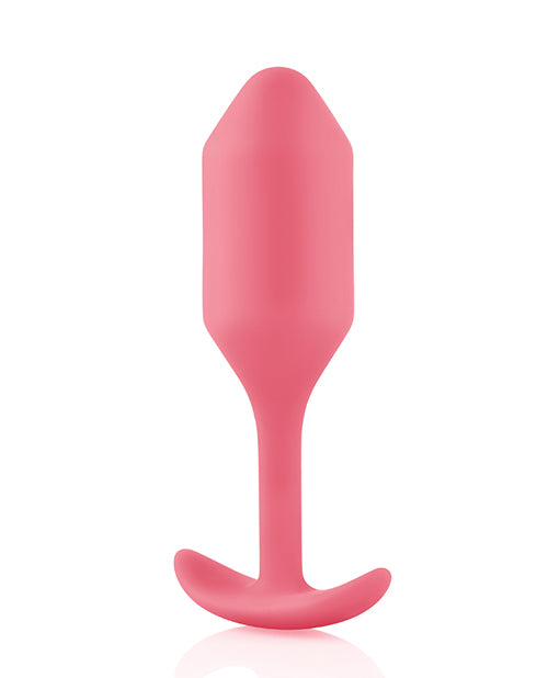 b - Vibe Weighted Snug Plug 2 - Coral