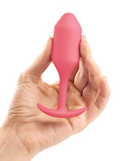 b - Vibe Weighted Snug Plug 2 - Coral