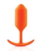b - Vibe Weighted Snug Plug 3 - Orange