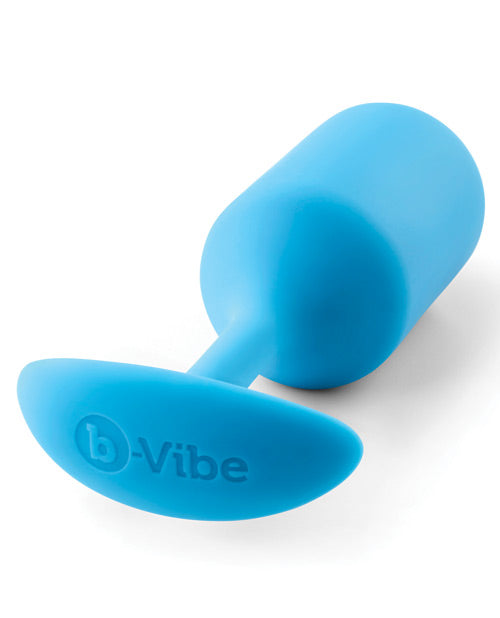 b - Vibe Weighted Snug Plug 3 - Teal