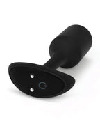 b - Vibe Vibrating Weighted Snug Plug - Black