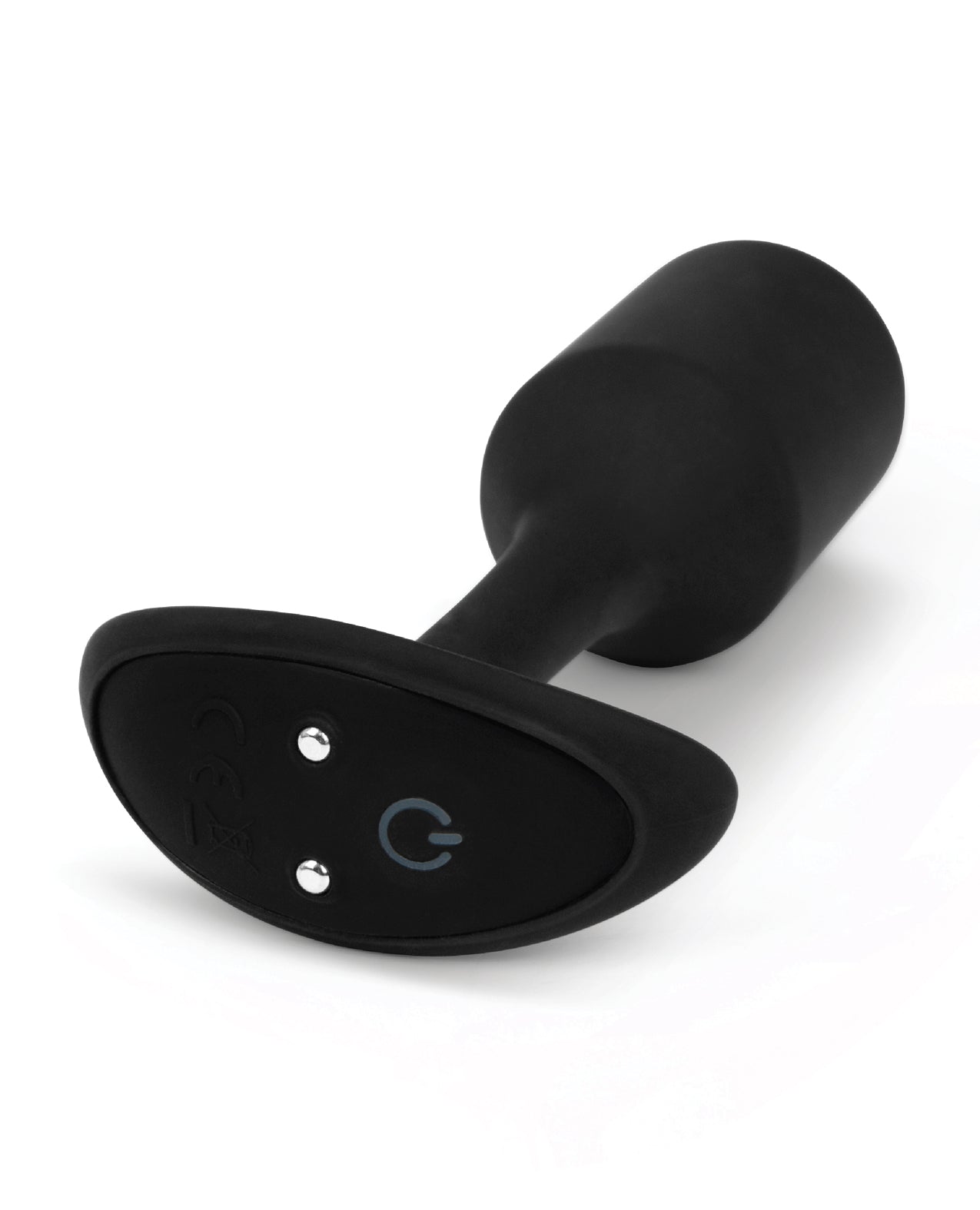 b - Vibe Vibrating Weighted Snug Plug - Black
