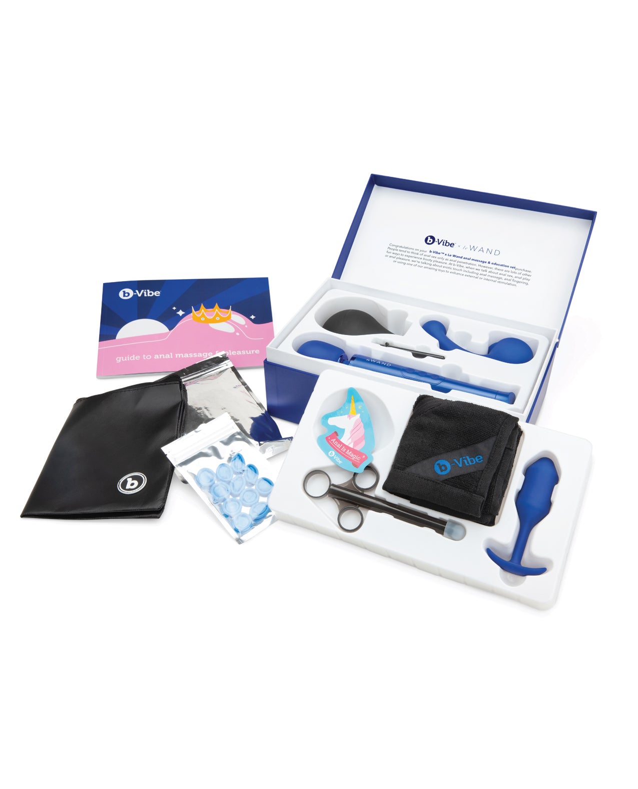 b - Vibe 10 pc Anal Massage & Education Set