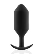 b - Vibe Weighted Snug Plug 6 - Black