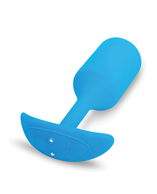 b - Vibe Vibrating Snug Plug - Blue