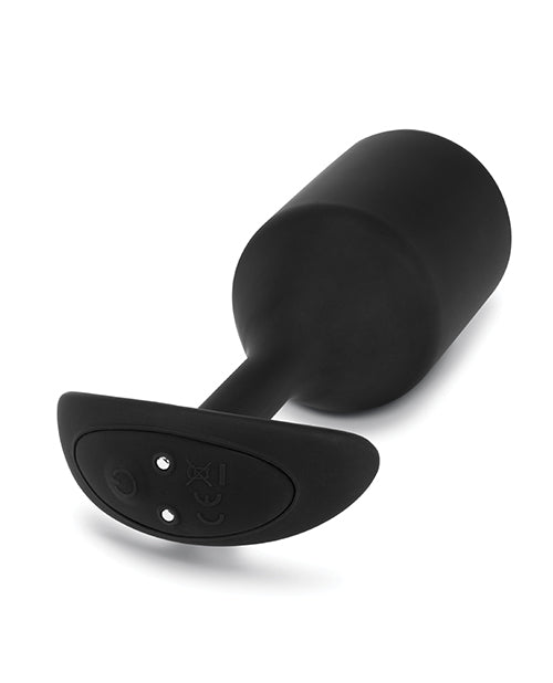 b - Vibe Vibrating Snug Plug - Black