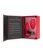 b - Vibe Vibrating Heart Plug / - Red