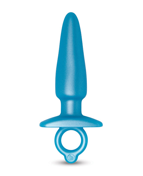 b - Vibe Butties Sleek Tapered Plug - Blue