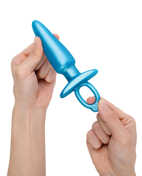 b - Vibe Butties Sleek Tapered Plug - Blue