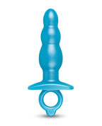 b - Vibe Butties Bounce Beaded Tapered Plug - Blue