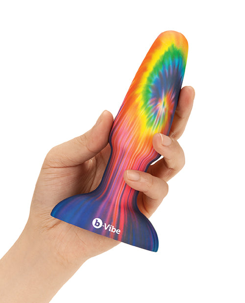 b - Vibe Peace & Love Tie - Dye Rimming Plug - Special Edition