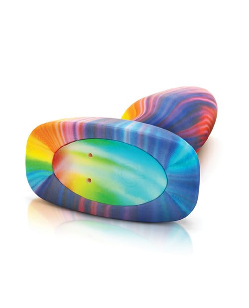 b - Vibe Peace & Love Tie - Dye Rimming Plug - Special Edition