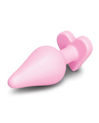 B - Mine Butties - Silicone Butt Plug with Heart Base - Pink
