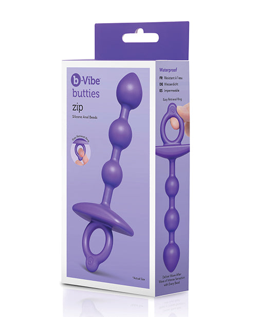 b - Vibe Zip Silicone Anal Beads