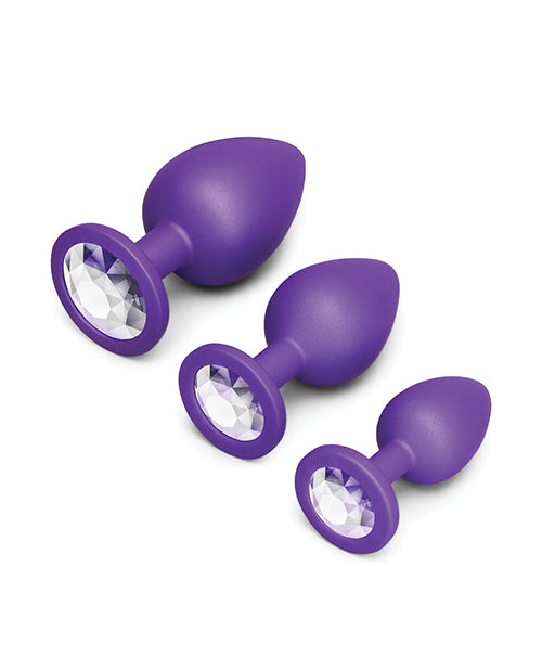 Jeweled Butties Bundle 3 - Piece Anal Training Set