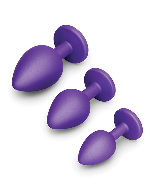 Jeweled Butties Bundle 3 - Piece Anal Training Set