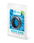 b - Vibe Snug Ring 40 mm Snug Fit Silicone Cock Ring - Black