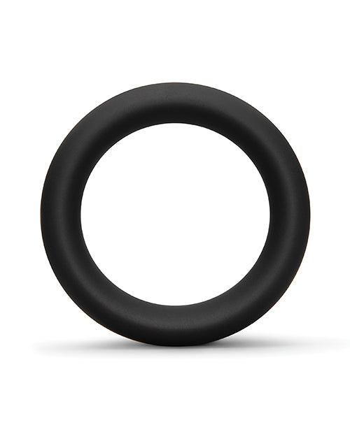 b - Vibe Sung Ring 45 mm Snug Fit Silicone Cock Ring - Black