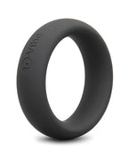 b - Vibe Sung Ring 45 mm Snug Fit Silicone Cock Ring - Black