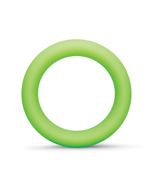 b - Vibe Snug Ring 45 mm Sung Fit Silicone Cock Ring - Green