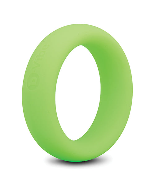 b - Vibe Snug Ring 45 mm Sung Fit Silicone Cock Ring - Green