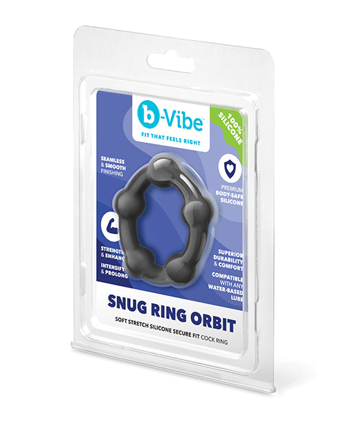 b - Vibe Sung Ring Orbit Nubby Sung Fit Silicone Cock Ring