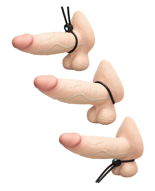 b - Vibe Lasso Grip Fully Adjustable Silicone Cock Ring