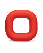 b - Vibe Flex Ring Bulk Super Soft Silicone Secure Fit Cock Ring - Red